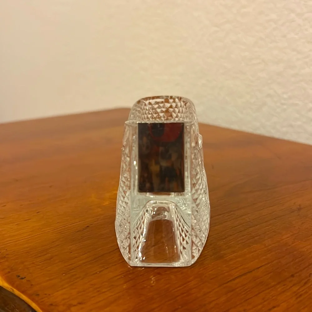 Godinger  Crystal  1988 Tape Dispenser  Over 24% Pb Made in Germany